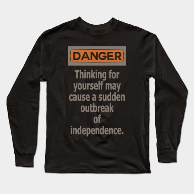 Outbreak of Independence Long Sleeve T-Shirt by SunGraphicsLab